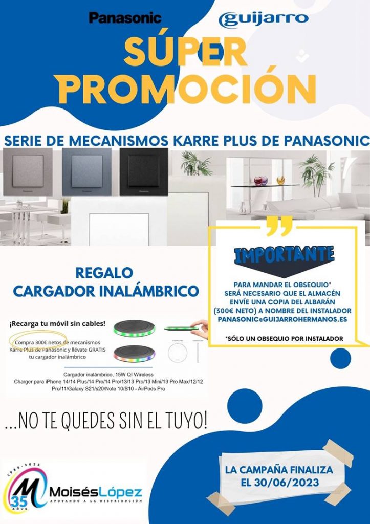 Guijarro heramos- Promocion karre plus Panasonic
